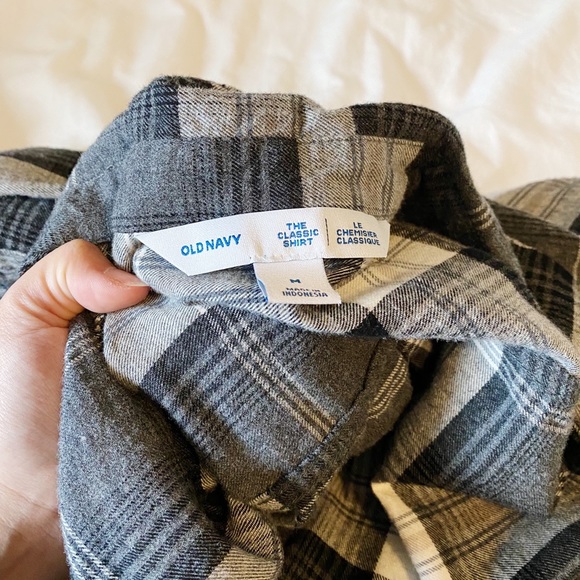 Old Navy Plaid Button Up - Picture 3 of 5